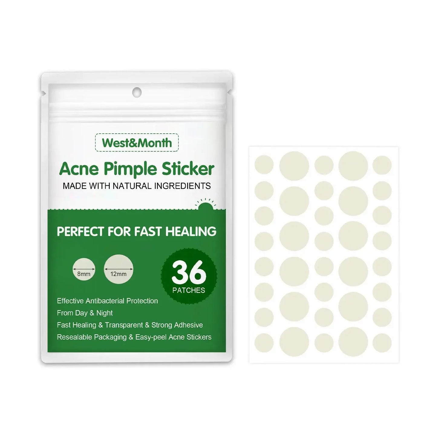 Acne Pimple Sticker